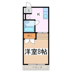 メゾン花岡の物件間取画像